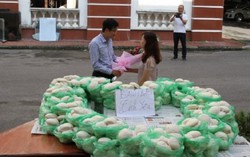Tỏ tình bằng 1.000 chiếc bánh bao chỉ là... trò đùa