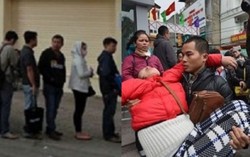 Tiêm vaccine: TP HCM xếp hàng, Hà Nội chen lấn