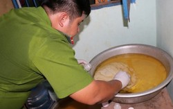 Thuê nhà trọ để sản xuất mỡ bẩn
