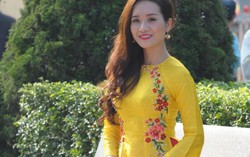 Á quân Sao mai Vũ Thanh Thanh đắt sô dịp cuối năm