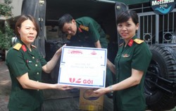 Phụ nữ Phòng Quân nhu Cục Hậu cần ủng hộ Mottainai 2016