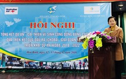 Hòa Bình: Tối thiểu sẽ có thêm 3.800 hộ gia đình làm nhà tiêu hợp vệ sinh 
