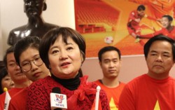 Vợ HLV Park Hang-seo: "Ông xã và các chàng trai hãy cố lên!"