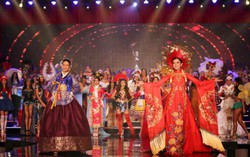Áo dài Việt Nam đọ cùng quốc phục các nước tại Miss Grand 2017