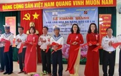 Agribank tổ chức khánh thành công trình Nhà văn hóa đa năng trên đảo Cô Lin