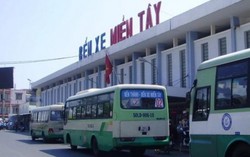 Bến xe Miền Tây tăng giá tối đa 40% trong dịp Tết 2017