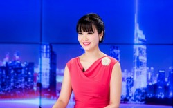 Hoa hậu Thu Thủy rực rỡ làm MC mở màn năm mới