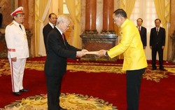Tổng Bí thư, Chủ tịch nước tiếp các Đại sứ trình Quốc thư