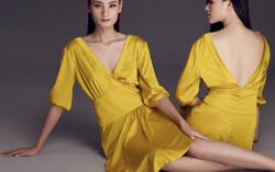 Cặp đôi siêu mẫu Lê Thúy, Tuyết Lan khoe dáng với đầm lụa