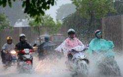 Bắc bộ có mưa to trên diện rộng
