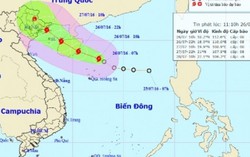 Bão số 1 đang hướng về Quảng Ninh, Hải Phòng