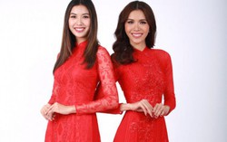 Á hậu Thúy Vân, siêu mẫu Minh Tú đỏ rực chào xuân