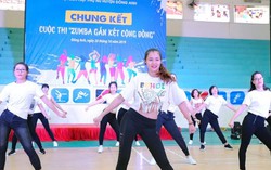 Hà Nội: Phụ nữ Đông Anh đua tài với 'Zumba gắn kết cộng đồng'