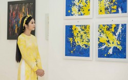 Triển lãm tranh và áo dài của NTK Cao Minh Tiến