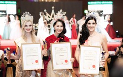  Dương Thùy Linh giành vương miện Mrs Worldwide 2018
