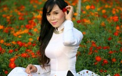 Bà chủ vườn hoa mãn đình hồng hơn 1ha bên sông Tiền