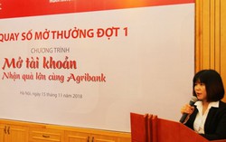  25 khách hàng trúng thưởng với 'Mở tài khoản – Nhận quà lớn cùng Agribank'