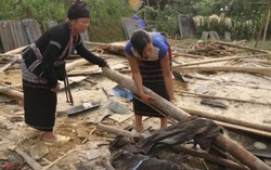 Tây Bắc tan hoang sau trận cuồng phong