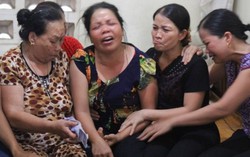 Đón con về, nước mắt chảy thành sông