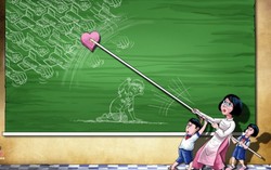 Chuyện ứng xử trong xã hội hiện đại qua tranh biếm họa
