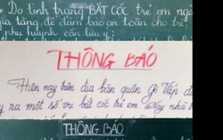 Nhiều nhà trường thông báo nạn bắt cóc trẻ em
