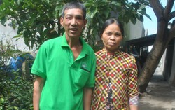 Quyết tâm vượt nghịch cảnh của cựu binh tàn tật và người vợ lâm trọng bệnh