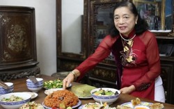 Mâm cỗ cúng rằm tháng Giêng của người Hà Nội 