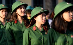 Khan hiếm chỉ tiêu tuyển sinh nữ khối trường quân đội