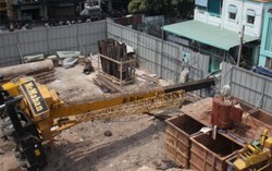 Cần cẩu đổ vào trường mầm non, lòi ra nhiều sai phạm
