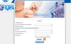 Bố mẹ lo 'sập' web đăng ký tiêm chủng