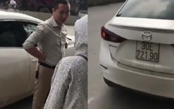 Va chạm giao thông, tài xế vứt luôn chìa khóa xe máy của phụ nữ
