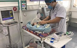 Sản phụ mang thai ngôi ngược, vỡ ối chân em bé thò cả ra ngoài