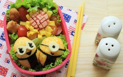 Hộp cơm bento những chú minions tinh nghịch