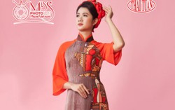 Ngẫu hứng gốm Á Đông trên áo dài Đặng Tuấn Vũ