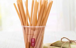 Trà sữa Gong Cha Việt Nam sử dụng ống hút làm từ bã mía