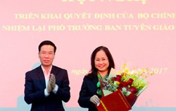 Bổ nhiệm lại Phó Trưởng ban Tuyên giáo Trung ương Lâm Phương Thanh