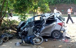 Một công an gây tai nạn chết người rồi bỏ chạy