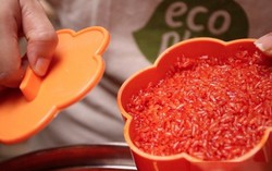 Đồ xôi gấc đẹp mà ngon đón Tết