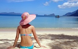 'Cô gái bí ẩn' ở vùng đất rồng El Nido