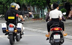 Các mức phạt giao thông phổ biến từ 1/8