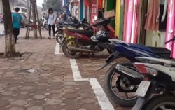 Vạch 'thò ra, thụt vào' trên vỉa hè Hà Nội gây tranh cãi