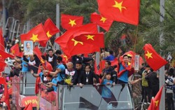 Hàng triệu người xuống đường đón đội tuyển U23