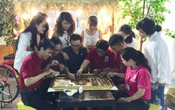 Vietopia chung tay hoàn thành bức tranh gạo gây quỹ Mottainai 2018