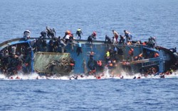 15 phụ nữ và trẻ em mất tích do chìm tàu ngoài khơi Libya