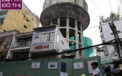 Đang đập bỏ các thủy đài khổng lồ ở Sài Gòn