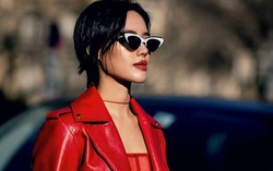 'Chân dài' Khánh Linh 'chiếm sóng' các kênh thời trang tại Paris Fashion Week