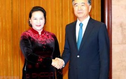 Chủ tịch Quốc hội Việt Nam làm việc với Chủ tịch Chính hiệp Trung Quốc