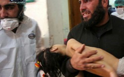 Tấn công hóa học lên cả trẻ em ở Syria