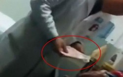 Xác minh clip cán bộ y tế bệnh viện K nhận phong bì