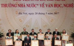 Quy định mới xét tặng Giải thưởng về văn học, nghệ thuật